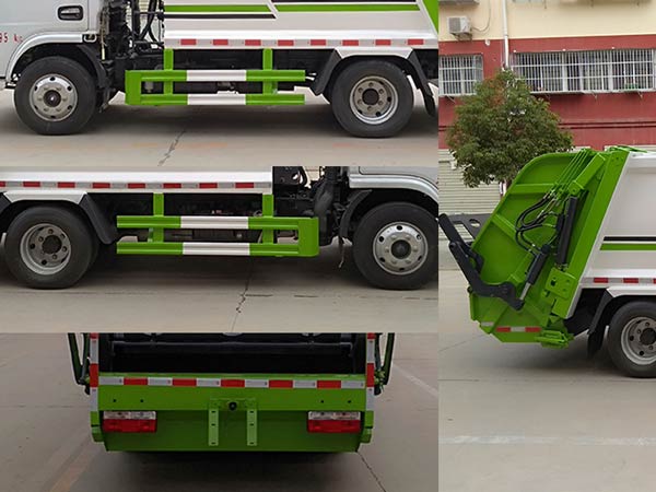 程力威牌CLW5180ZYS6WL型壓縮式垃圾車(chē)